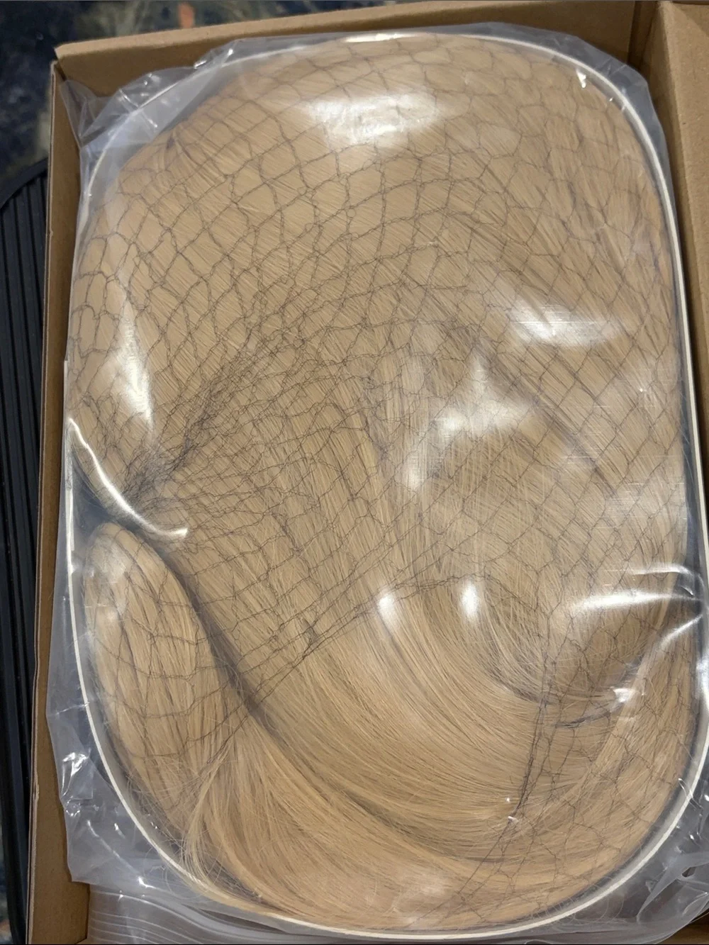 NWT Blonde Long Straight Synthetic Anime Cosplay Wig